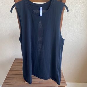 4 for $25-  Bundle any 4 items for $25- Fabletics- Black open back tank